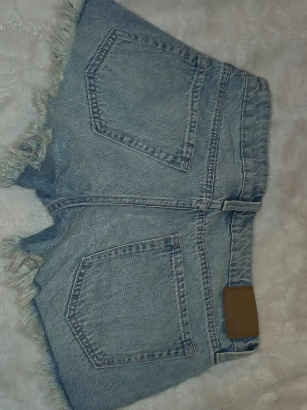 Aeropostale Low-Rise Baggy Denim Shorts 4
